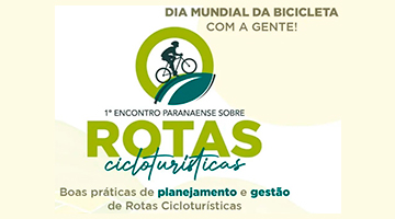 Palestra sobre os projetos de Lei sobre Cicloturismo no Paraná